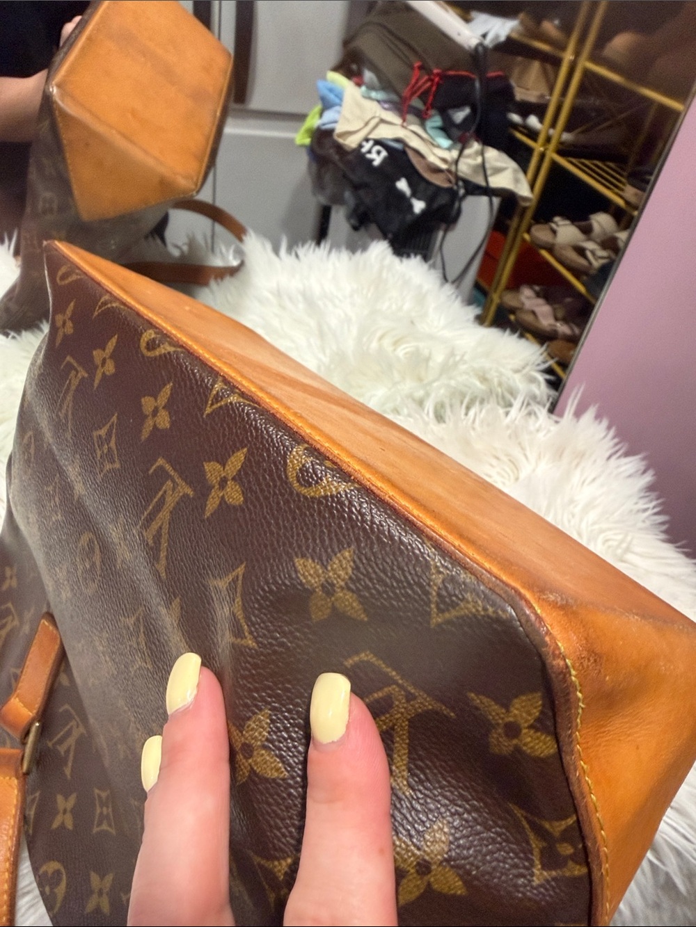 Louis Vuitton Brown Cabas Piano Monogram Canvas Tote - Picture 9 of 13